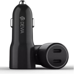 Devia Smart PD 2x USB-C Car Charger 40W