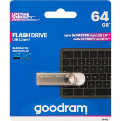 66-322# Флеш-накопитель 64gb goodram uno3 usb3.2