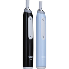 oral-b elektriskā zobu suka io 3 duo black & blue komplekts