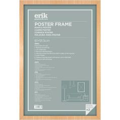 Grupo Erik bilžu rāmis 61 x 91,5 cm Buka rāmis Plastmasas MDF sienas apdare