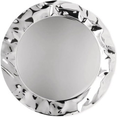 Alessi 90039 Поднос круглый, нержавеющая сталь, серебристый, 7 x 44,5 x 14,5 см, шт, 1,0