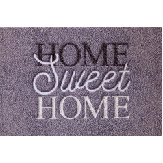 oKu-Tex Doormat | Dirt Trapper Mat | Deco-Style Entrance | Home Sweet Home | Print | for Indoor | Entrance Area/Front Door/Staircase | Non-Slip | 40 x 60 cm