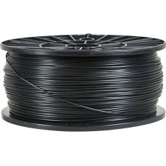 Monoprice Premium 3D printera filaments, melns