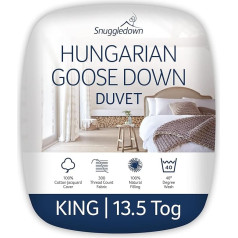 Snuggledown sega ungāru zosu pūkas, 13,5 Tog, ziemas siltums, King Size