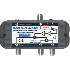 Antenas pastiprinātājs AMS AWS-143M