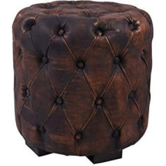 Unbekannt Retro kubs taburete Chesterfield Pouf Vintage kāju taburete taburete Fha018 Palazzo Exclusive