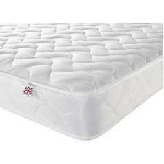 Aspire Beds Stratus White 3 Layers of Sleep Comfort & AC Aspire-Cool Touch Sleeping Surface Hybrid Bonnell 500 Spring & Memory Foam Premium matracis 60 cm (60 x 180 cm)