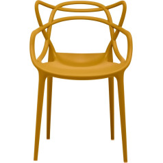 Kartell 586516 Masters krēsls, sinepju krāsa