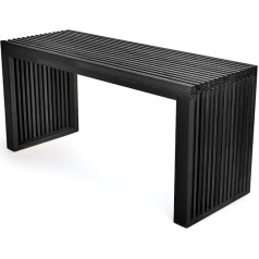 Aprtat Бамбуковая скамья для обеда в помещении Деревянная мебель для кухни и гостиной 90 x 32 x 42 см (Д x Ш x В)