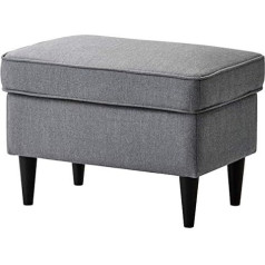 Bestonlinedeals01 STRANDMON Gillhov Footstool, Multicolor, 60 x 40 x 44 см, Прочные и легко чистящиеся тканевые ножки и табуреты, Диваны и кресла, Мебель, Экологически чист