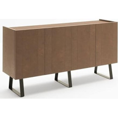 Arhome Urban Sideboard 160 x 42 x 84 cm, Corten Sideboard 4 Doors, Made in Italy