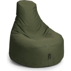 Bubibag Pieaugušo Bērnu Giant Beanbag Gamer Bean Bag iekštelpu āra Bean Bags Gaming sēdeklis spilvens Lounge grīdas Bean Bag skolas bērnudārza Diametrs 80 cm Dažādas krāsas