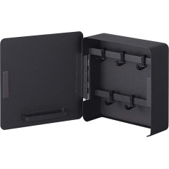 Yamazaki 4800 TOWER Magnetic Key Box Black Steel Minimalist Design