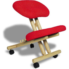 Cinius Ergonomisks krēsls, Ortopēdiskais ceļgalu krēsls, datora krēsls, audums