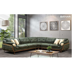 Jv Möbel Designer Corner Sofa L-Shape Couch Upholstery Luxury Living Room Soft Style Couchen Sofa