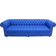 Jvmoebel XXL didelė sofa sofa Chesterfield 480 cm pagalvėlių sofos 4 sėdimos vietos odinė tekstilė #211