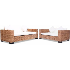 Yongdu Sofa Set 15-Piece Sofa Bed, Sofa Bed, Couch with Sleep Function, Sofa Bed, Sofas & Couches, Sofa Bed, Natural Rattan