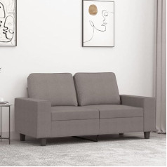 CIADAZ 2-Sitzer-Sofa Taupe 120 cm Stoff, Loungesofa, Sofas & Couches, Relaxsofa, Couch für Wohnzimmer, Couch Mit Schlaffunktion - 359390