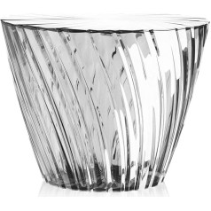 Kartell 8805B4 Sparkle sānu galdiņš, caurspīdīgs