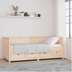 Zeyuan Day Bed, Sofa Bed, Sofa Bed, Couch with Sleep Function, Sofa Bed, Sofa Bed, Sofa Bed, Daybed, Youth Bed, Couch Bed, 90 x 200 cm, Solid Pine Wood