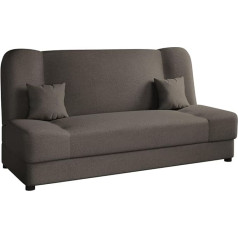 Mirjan24 Jonas Sofa lova, sofa su lovos dėžute ir miego funkcija, sofa lova, nuolatinė miegamoji sofa, sofa lova, medžiagų mišinys, gamintojo sofa, gyvenamasis kraštovaizdis (Velo 625)