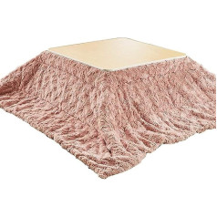 Wbjlg Tatami Kotatsu sildīšanas galds, japāņu futona komplekts, salokāms glabāšanas tatami sildīšanas galds, 4 daļu komplekts, ieskaitot futona galdu, siltu segu un paklāju, apkure