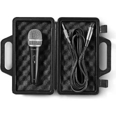 Nedis MPWD50CBK Wired microphone Detachable cable 5m
