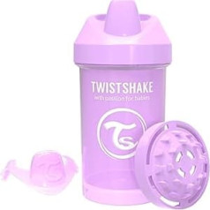 Twistshake Crawler kauss, pasteļviolets, 8+ mēneši/300 ml/10oz