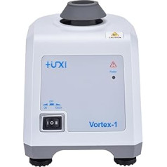 +UXI Vortex-1 Vortex-1 Vortex Mixer 2800 apgr./min Laboratorijas Vortex kratītājs Touch & Continuous Function Orbitālais diametrs 4 mm Laboratorijas Vortex kratītāja maisītājs eksperimentālām mēģenēm Akrila krāsas nagu laka