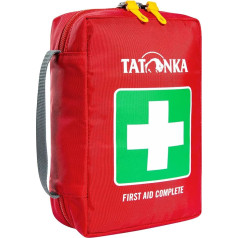 Tatonka First Aid Complete - Erste Hilfe Set mit umfangreichem Inhalt für 1 bis 4 Personen - U. a. Rettungsdecke, Checkliste und Spickzettel für die Erstversorgung - 18 x 12,5 x 5,5 cm