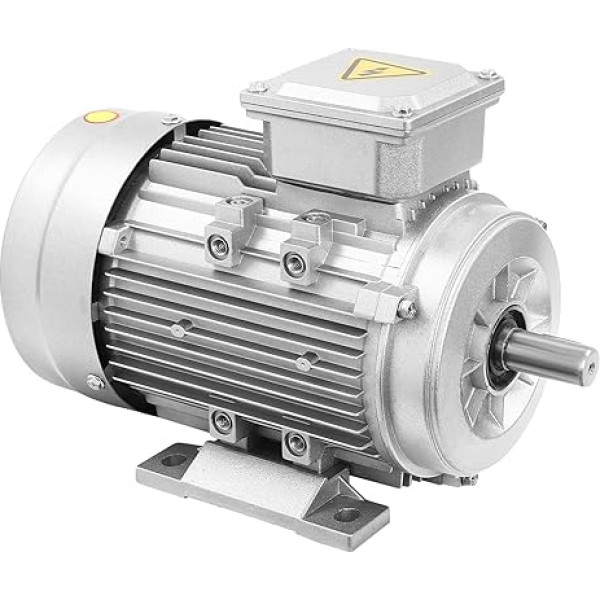 LUNICASHA Elektromotors, 1.1KW 1405rpm Elektromotors, trīsfāzu motors, Profi Kupfer-Elektromotors, 380V 50Hz