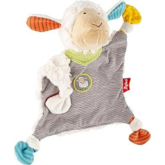 SIGIKID 39240 Cuddly Blanket Sheep Cuddly Blanket Meitenēm un zēniem Baby Toy Ieteicams no dzimšanas Multi-Coloured