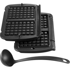 Tefal XA7238 wafer plates for OptiGrill +, black