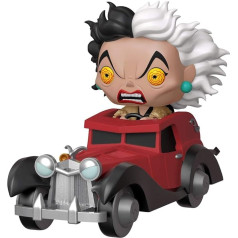 101 Dalmatians Cruella in Car POP Rides Vinyl Figure 61 Funko Pop! Standard