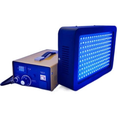 YZACK Energieregulierung 1500 W LED Ultravioletter UV-Schattenloser Kleber Optischer lichtempfindlicher Kleber 395 nm 365 nm 405 nm Harzhärtungslampe (Izmērs : 1 UK, Krāsa : 365 nm)