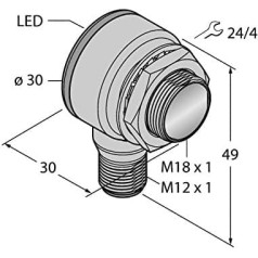 Opto sensors 3042001-TM18AP6LPQ8 Atstarošanas sensors ar polarizācijas filtru