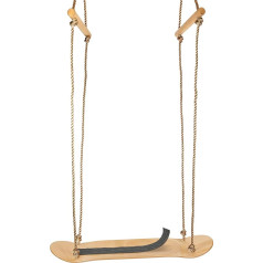 Small Foot Wooden Skateboard Swing for Sitting and Standing on with Handles, from 3 Years, 12091