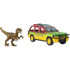 Mattel Jurassic World HND20 rotaļu komplekts, rotaļlietu figūriņa ar gaismu un skaņu, tupoša darbība