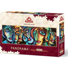 Nezināms Heidi heidi4446 Pilsētas panorāma Art Puzzle (96 x 34 cm, 1000)