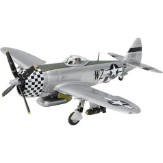 TAMIYA 25214 1:48 P-47D Thunderbolt & Lt. Veh. 4x4 modeļu konstruēšanas komplekts, Plastmasas komplekts, Hobiji, Amatniecība, Līmēšana, Modeļu komplekts, Modelis, Modelis, Montāža