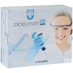 Gilson 7 4320 Pipetman mikro tilpumu komplekts ar piederumiem, P2, P10, P100