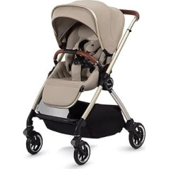 Silver Cross Dune Pushchair Ceļojumu ratiņi Salokāms un viegls bērnu ratiņš Compact Travel System Jaundzimušais 4 gadi Akmens