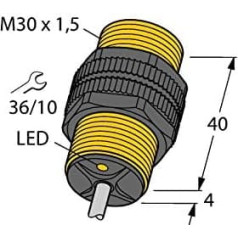 40401 - NI15-P30-Y1X, Induktiver sensors KEMA 02 ATEX 1090X