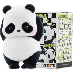 52TOYS Figure Panda Roll's Everyday Life Series II, Collect Random Figures, Chibi Figure 3 Inch for Table Decoration, Mini Toy Gift for Birthday, Party, Whole Set (8 Pieces)