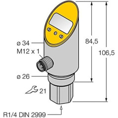 6833545-PS016V-311-LI2UPN8X-H1141,Drucksensor pnp/npn