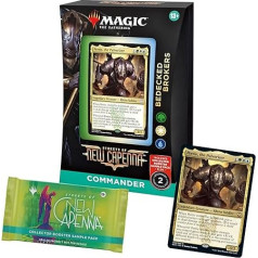 Magic: The Gathering Streets of New Capenna Commander Deck - Bedecked Brokers + Collector Booster parauga komplekts