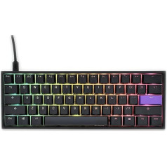 Ducky One 2 Mini RGB USB tastatūra angļu amerikāņu melna