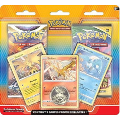 Pokémon 2PACKJAN23 Sword and Shield Booster Pack - 2023. gada janvāris | Tirdzniecības kāršu spēle | Vecums no 6 gadiem | 1-2 spēlētājiem | 10-20 min, daudzkrāsains