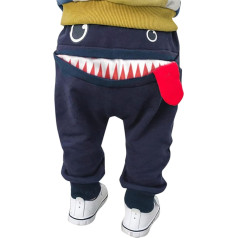 aaSccex Children's Trousers Baby Tongue Boys Trousers Girls Harem Comics Kids Boys Outfits & Set Clothing Boys