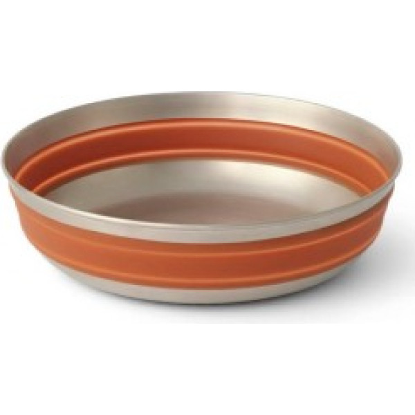 Salokāma Bļoda DETOUR Stainless Steel Collapsible Bowl L  Bombay Brown